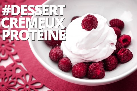 Dessert crémeux protéiné