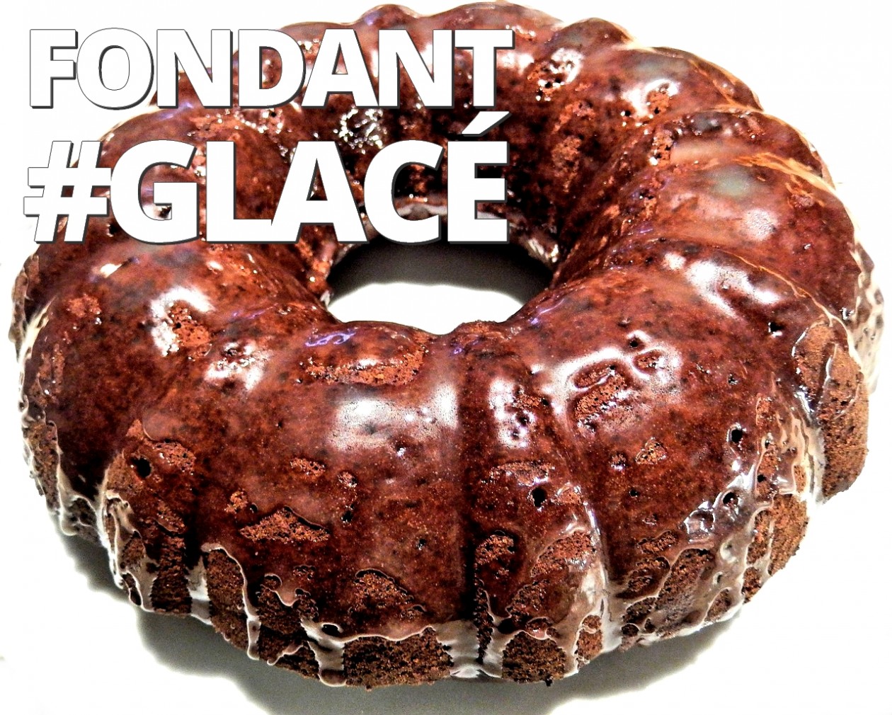 Fondant au chocolat glacé