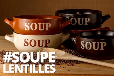 Soupes de lentilles