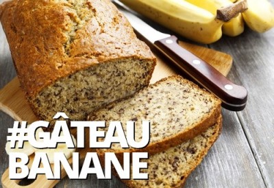 Gateau protéiné à la banane