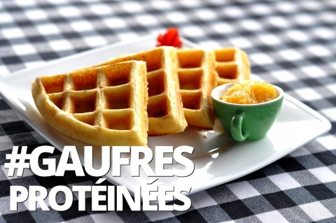 Gaufres protéinées
