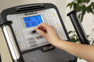 vélo elliptique NORDICTRACK Audiostrider 900 - console