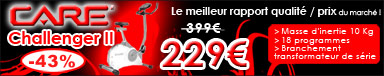 Vélo d'appartement CARE - Challenger II